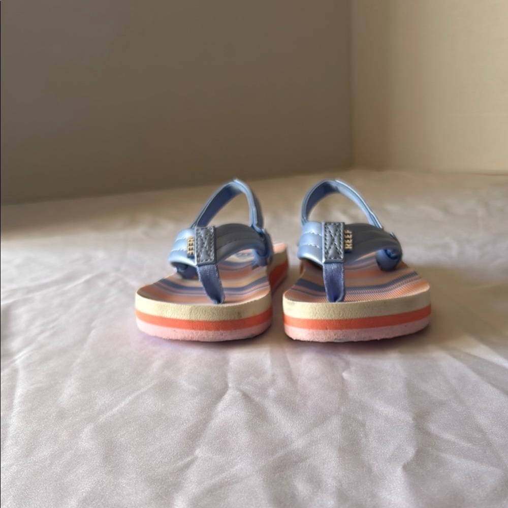 Reef Blue and Pink Sandals for Casual Comfort